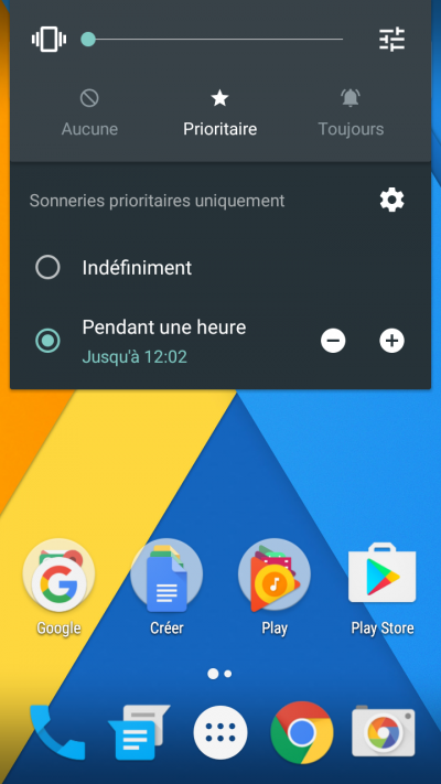 sonnerie prioritaire android