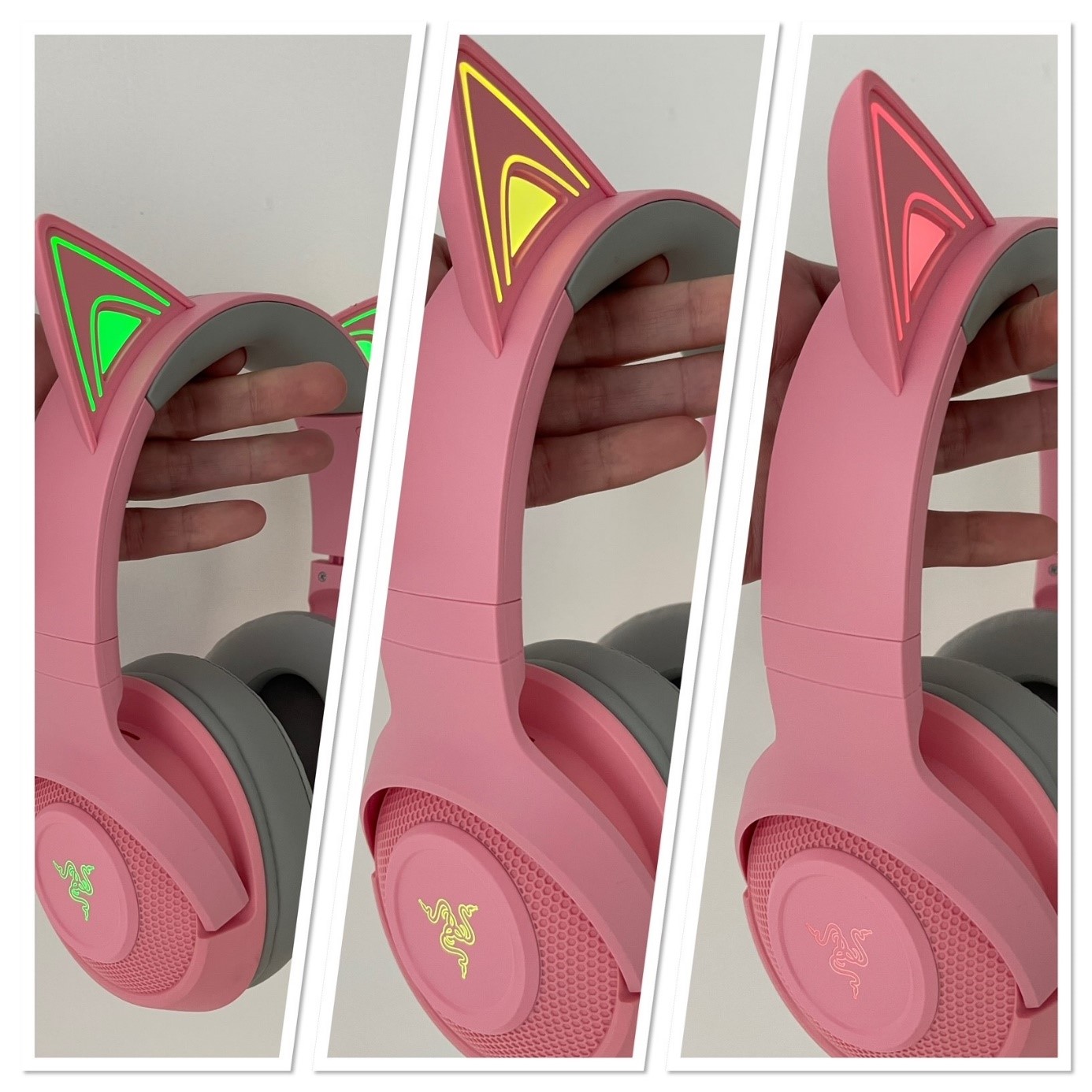 Razer Micro-Casques Gaming Sans Fil Kraken Hello Kitty Edition Rose